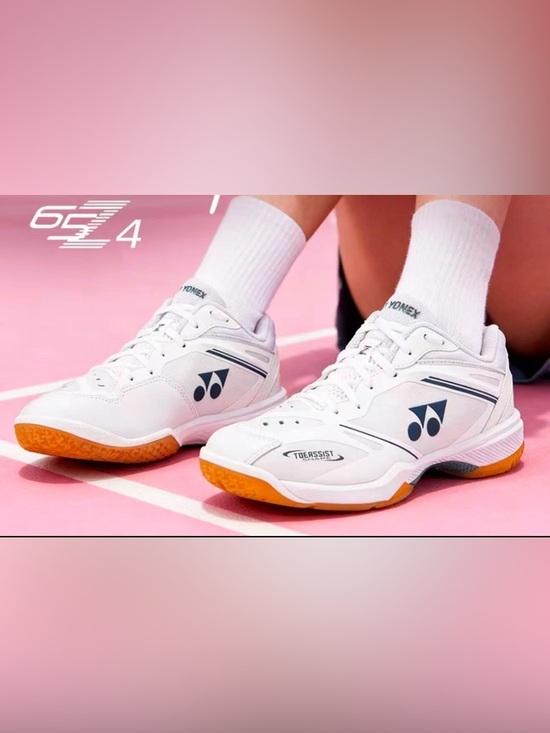 Yonex Other - YONEX Power Cushion 65Z Wide SHB65Z4W1 011 White Men's Badminton Shoes US 6.5